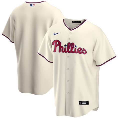 men's philadelphia phillies nike cream alternate replica team jersey|phillies cream alternate jersey.